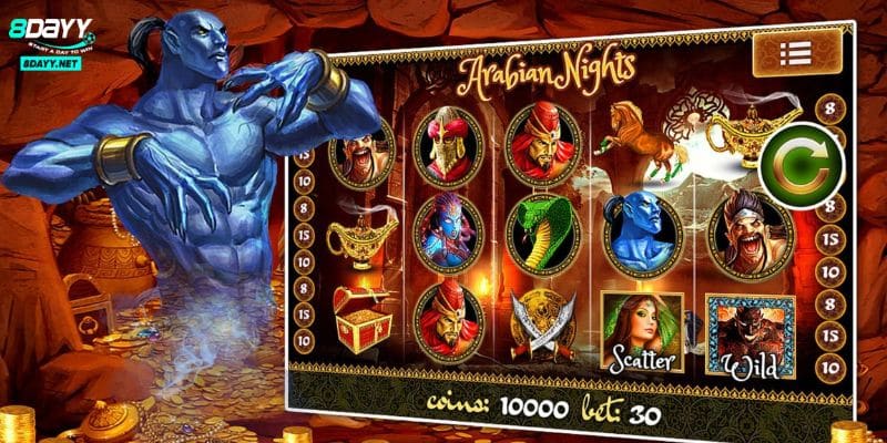 Quy định giải jackpot trong nổ hũ Arabian Nights